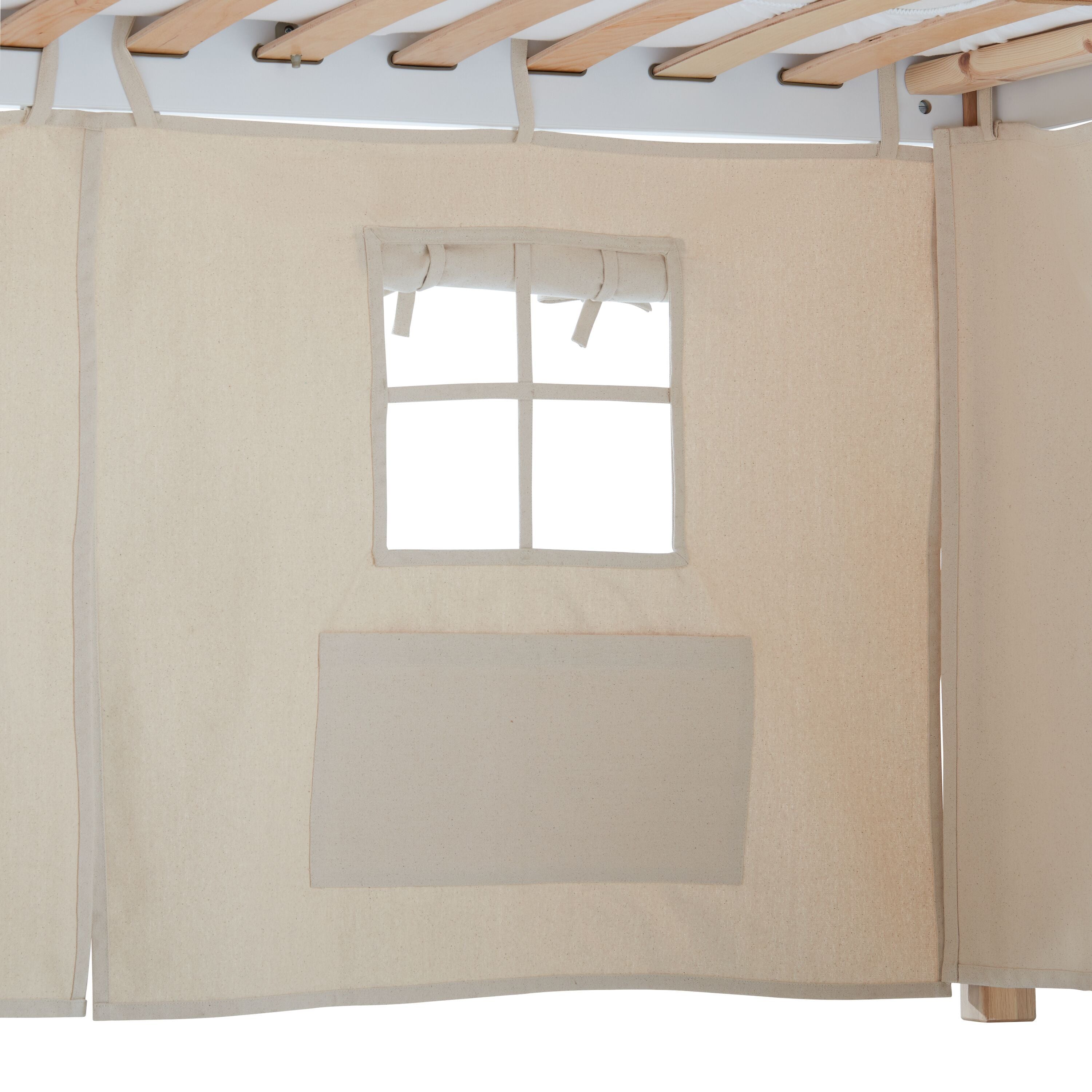 ZOILA Zelt - Natur / B: 159.0 cm x T: 100.0 cm x H: 73.5 cm
