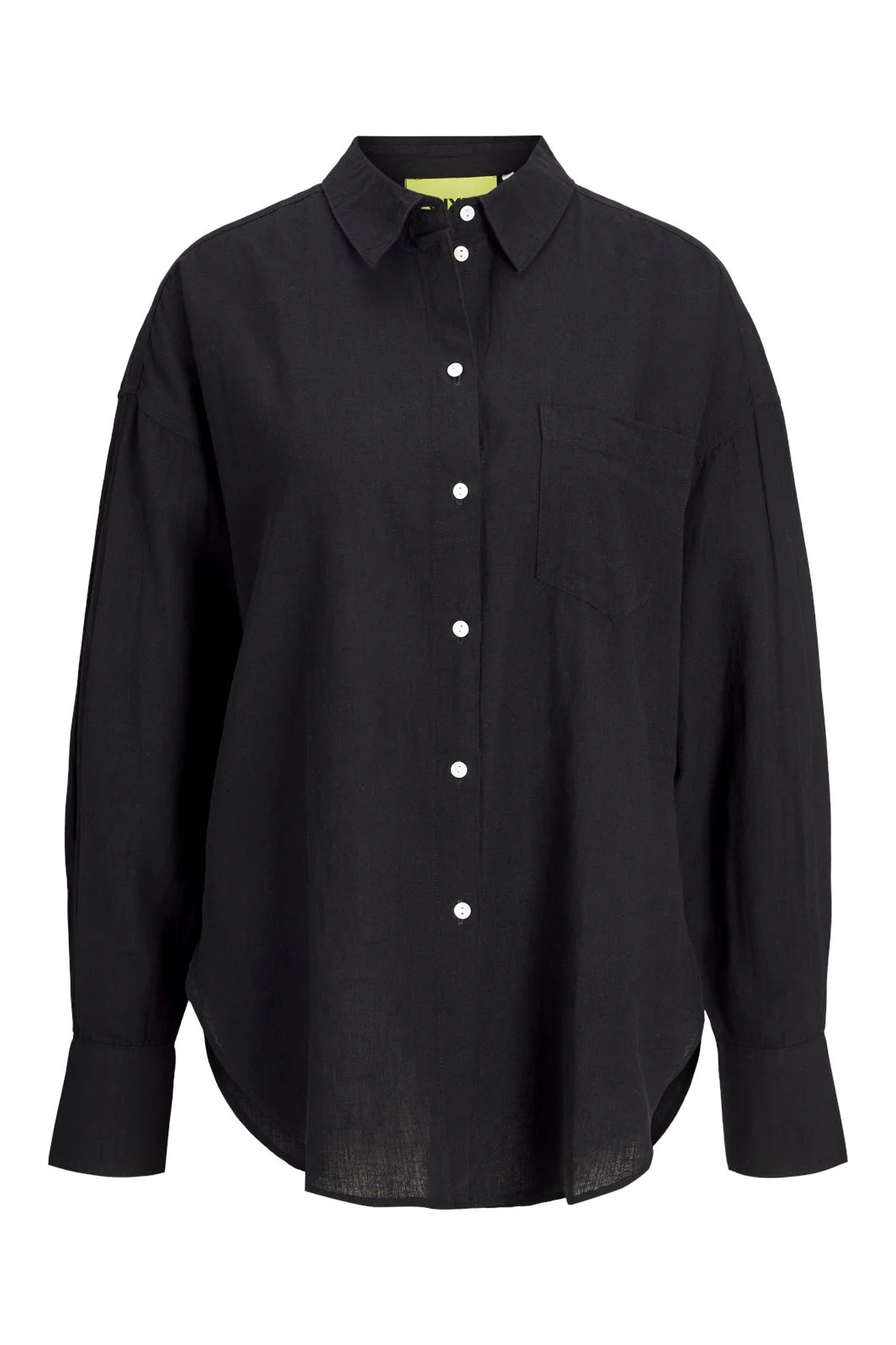 Jjxx Jxjamie Ls Rlx Linen Blend Shirt Sn 4493799 black