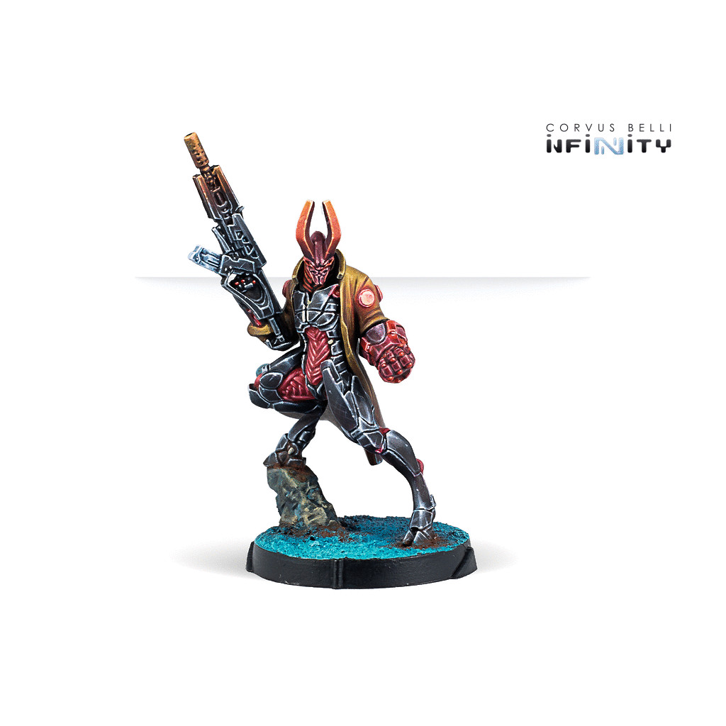 Infinity - Combined Army - Agent Dukash (MULTI Rifle)