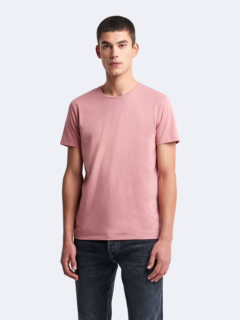 Tee-shirt en coton supima® uni
