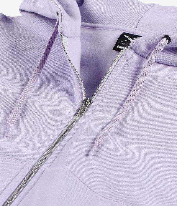 Iriedaily W Mini Flag Zip-Hoodie women (light lilac)