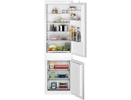 SIEMENS - Réfrigérateur congélateur encastrable KI86NNSE0, IQ100, 250 litres, Low Frost