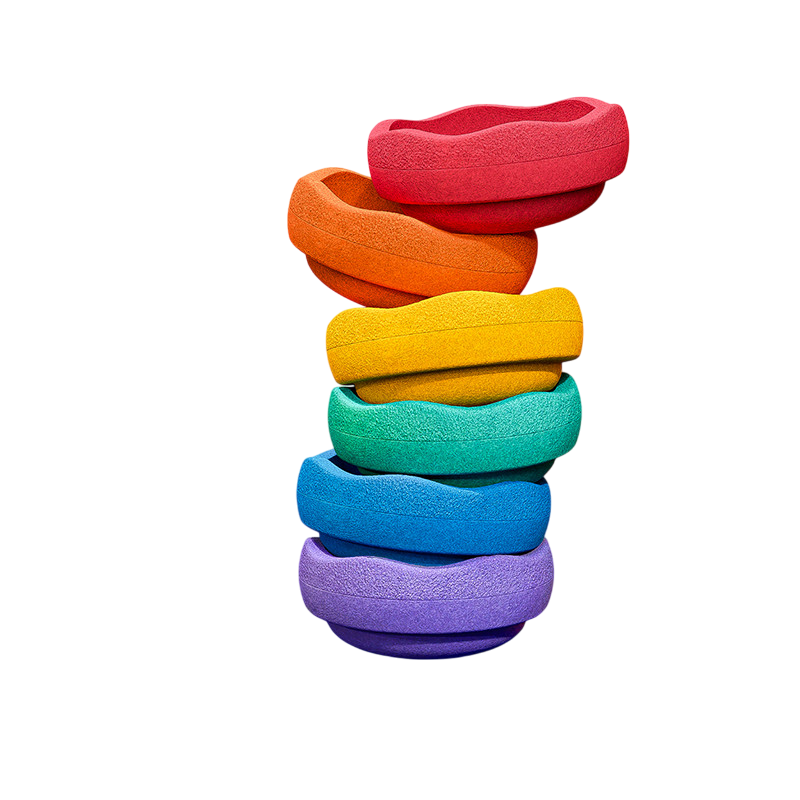 Stapelstein Rainbow classic 6 (6 Stück)