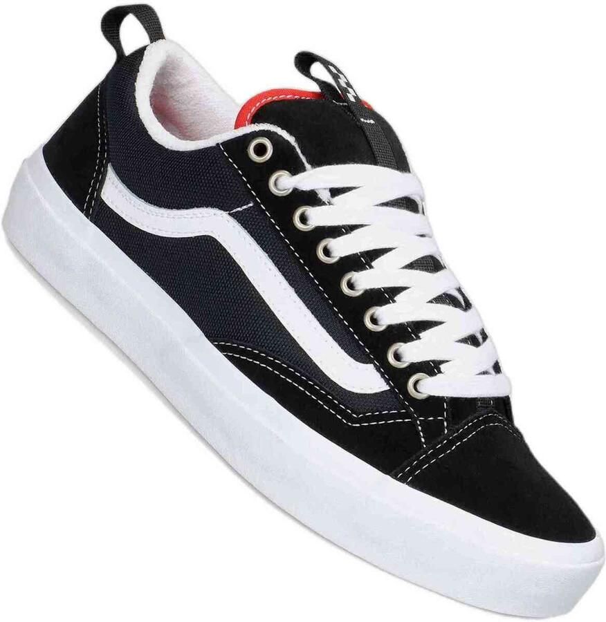 VANS Skate Old Skool 36+ sneakers zwart wit rood