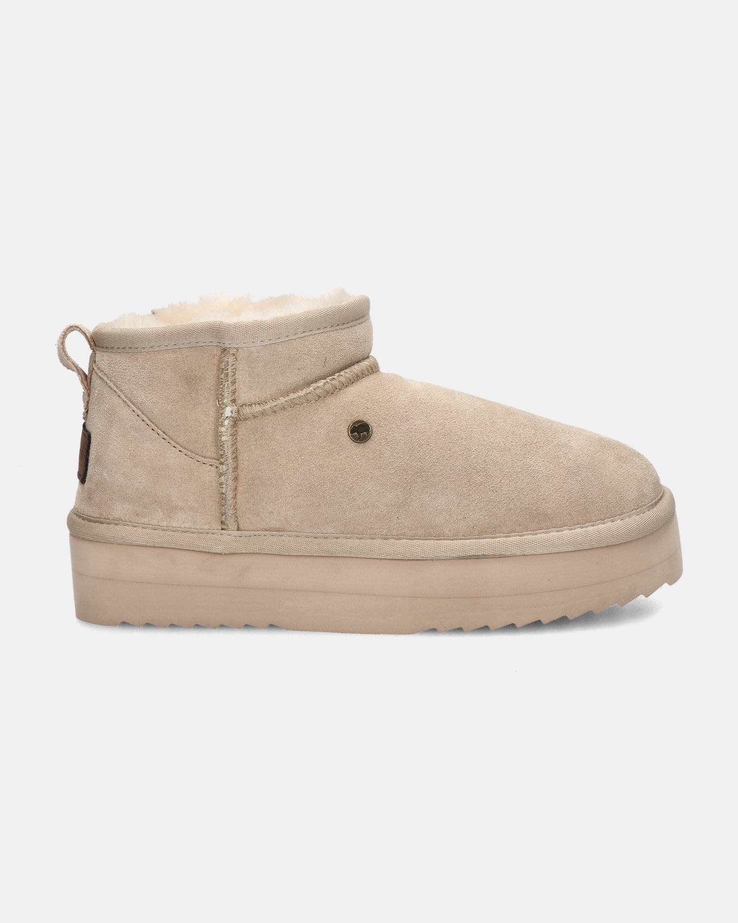 Warmbat Australia Durack Plateau Gevoerde boots  - beige