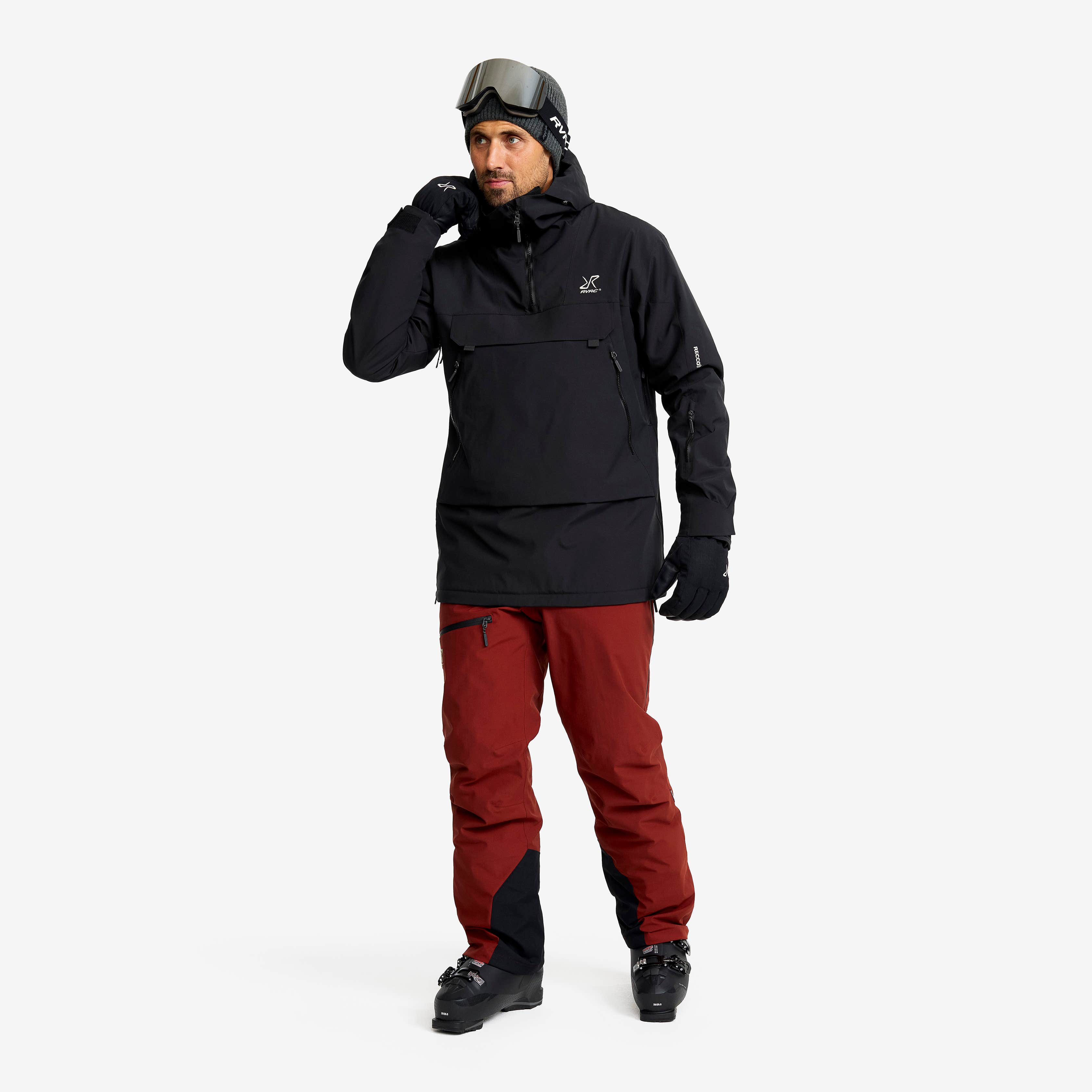 Halo 2L Insulated Ski Anorak Herre Black