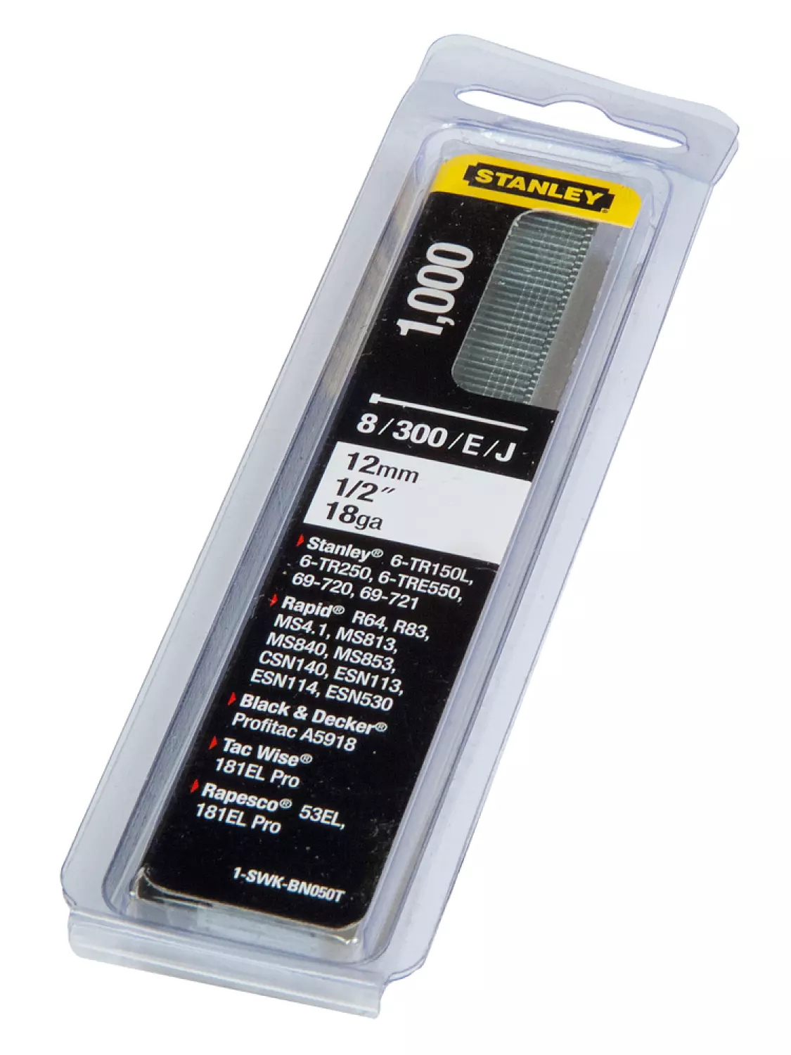 Stanley 1-SWK-BN050T Nagels - J type - 12mm (1000st)