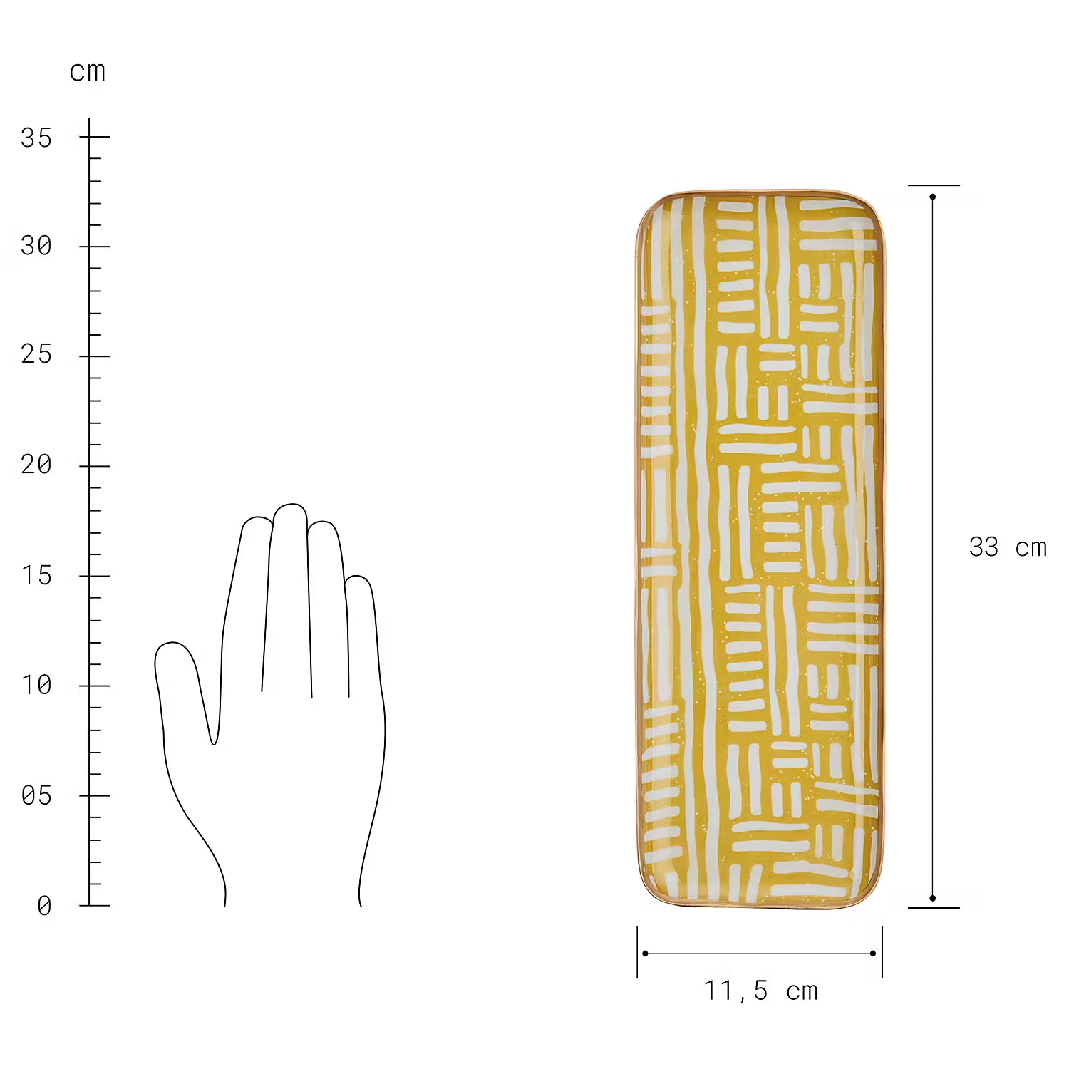 PATTERY Deko-Tablett