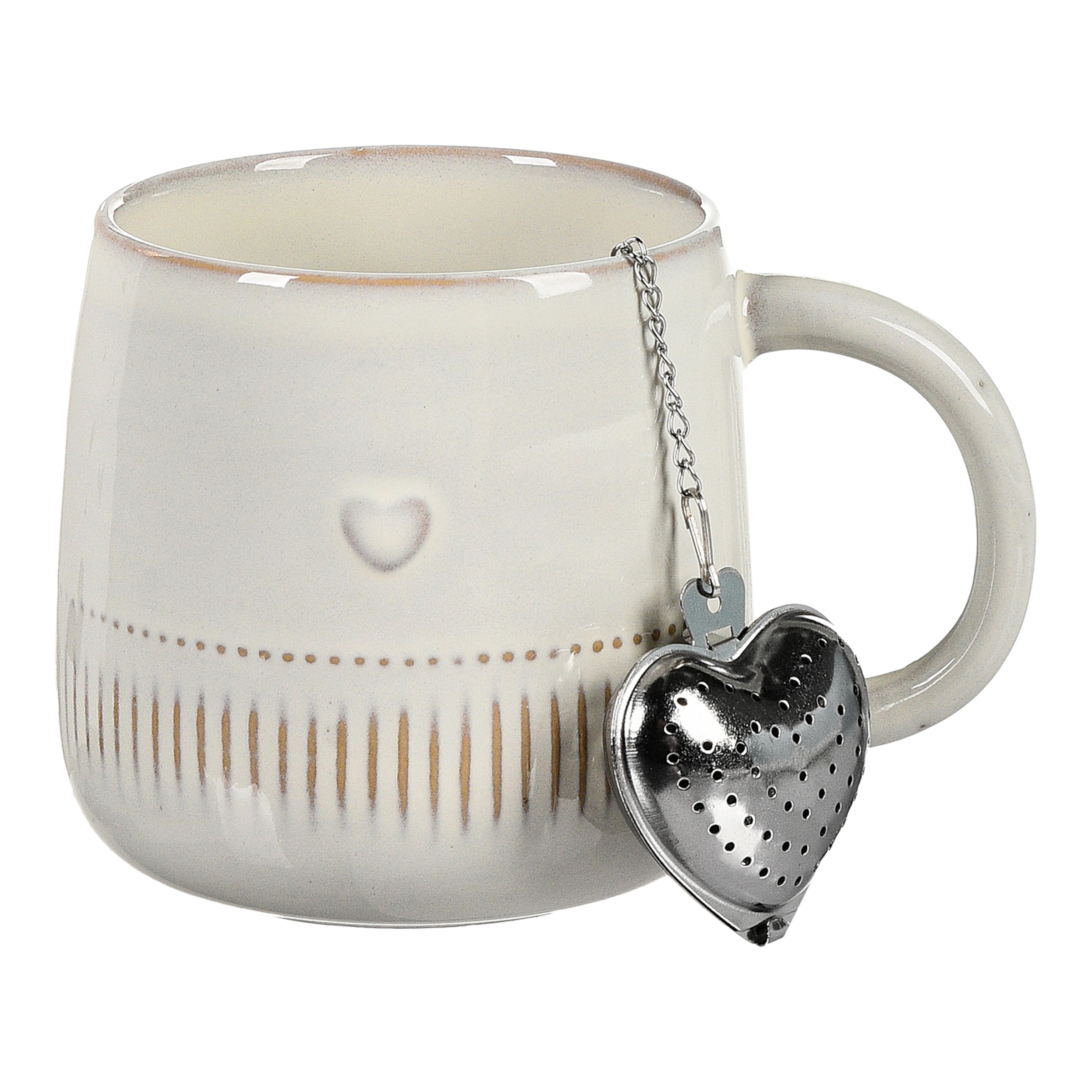 beige, 3-teilig