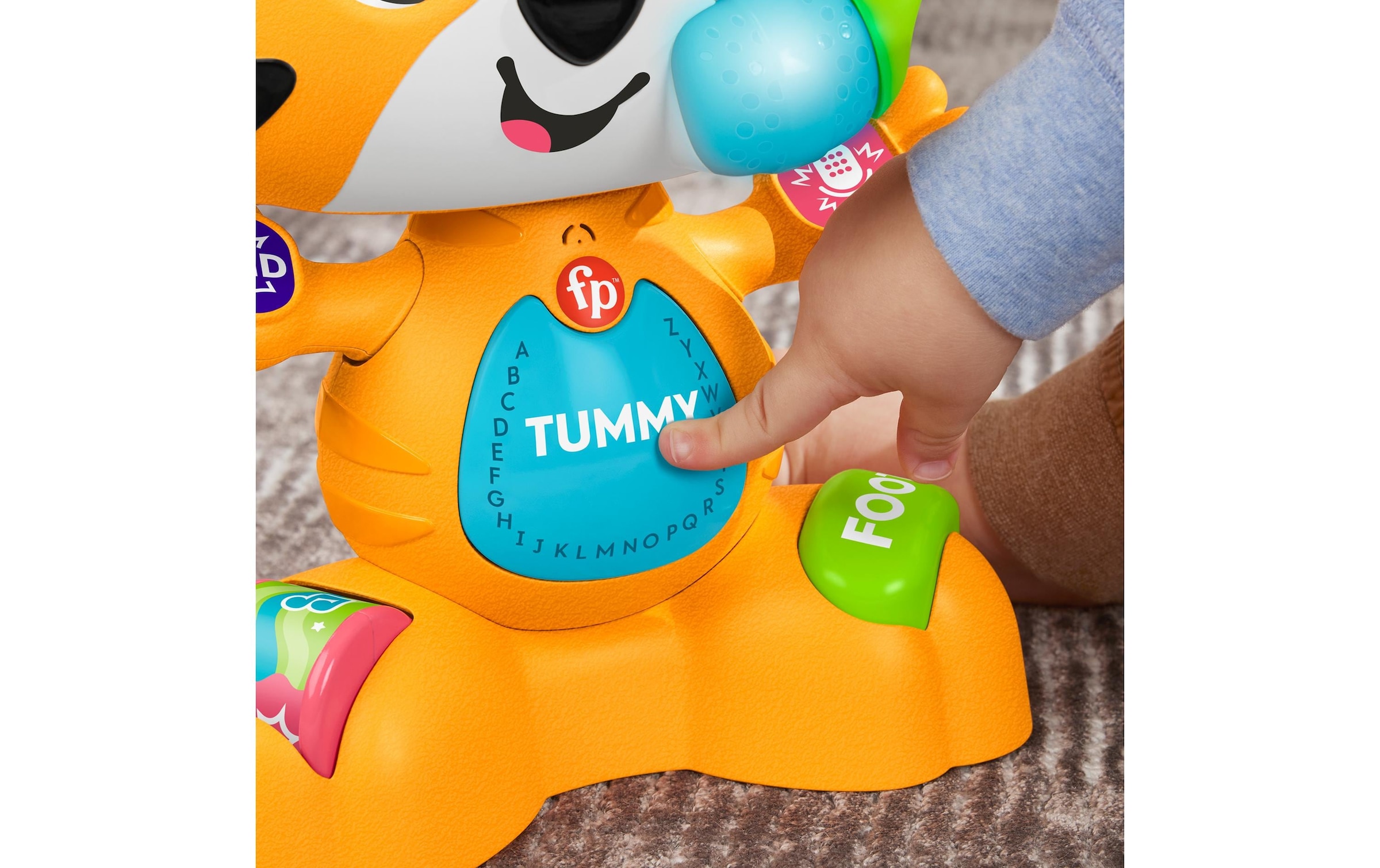 Fisher-Price® Lernspielzeug »Lern & Tanz Tiger Justin -DE-«