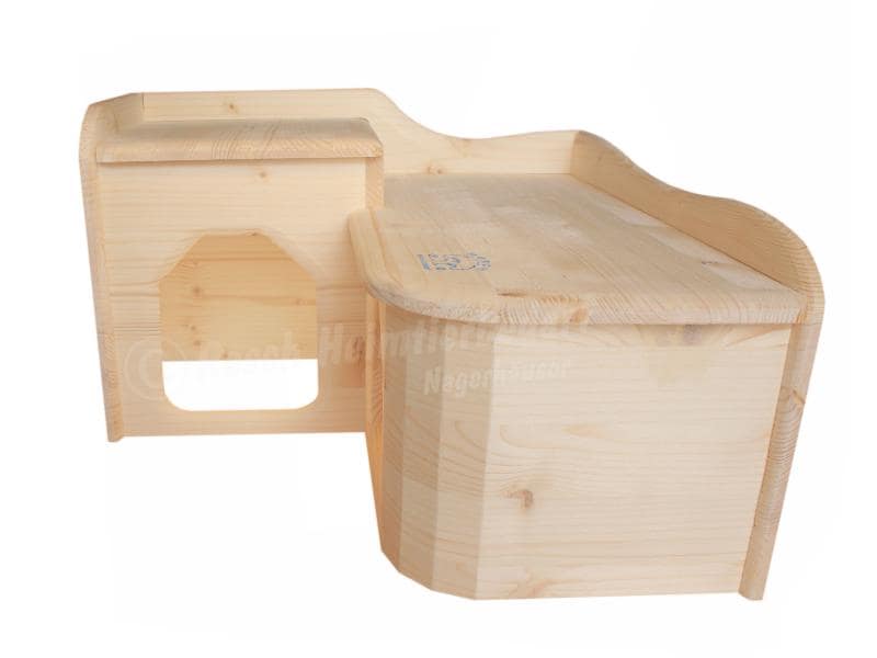 Resch Meerschweinchen Landhausc, 40.5 x 24.5 x 40 cm Häuschen für Nager