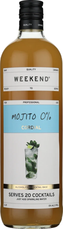 WEEKEND MOJITO 0.0% 1LTR