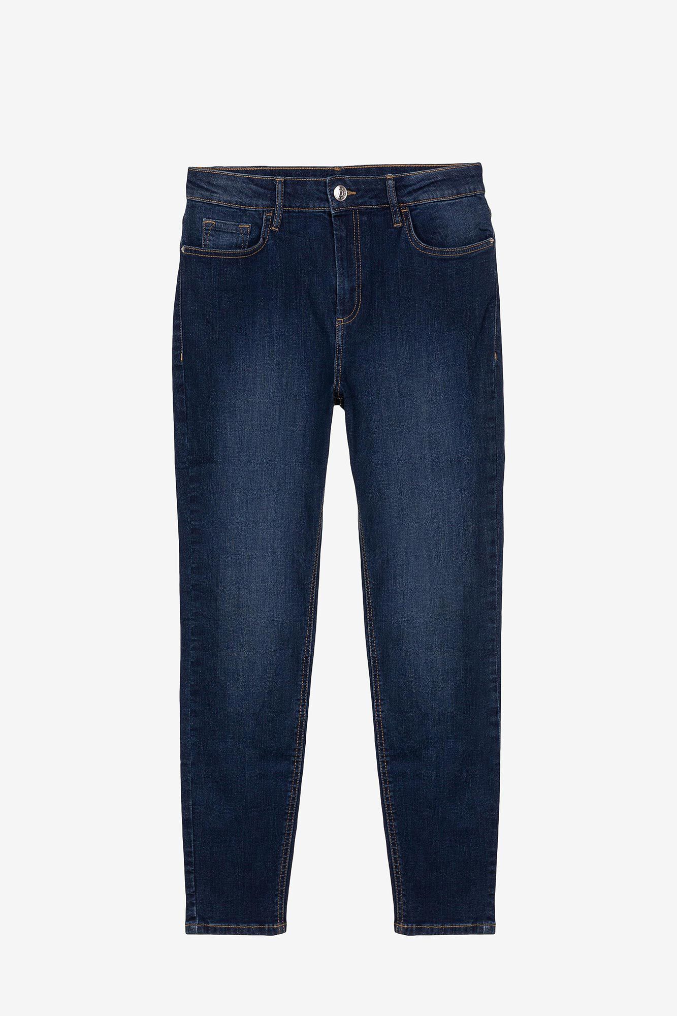 Calça jeans skinny de cintura alta Lauren