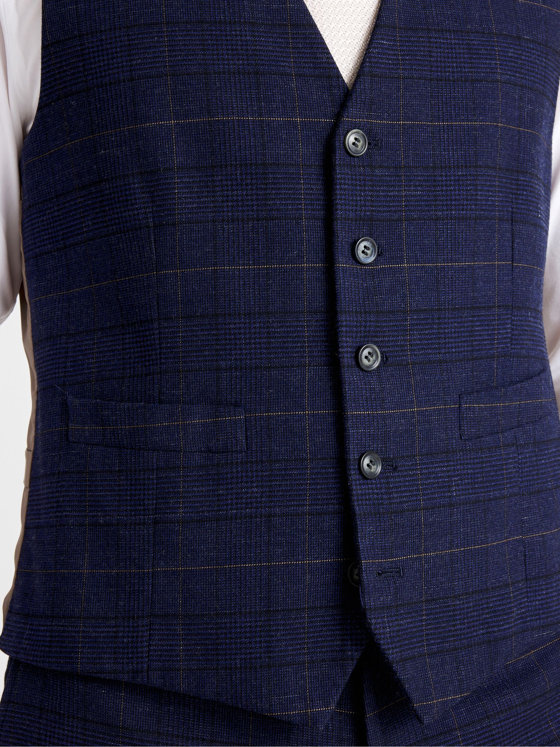 MOSS Check Waistcoat