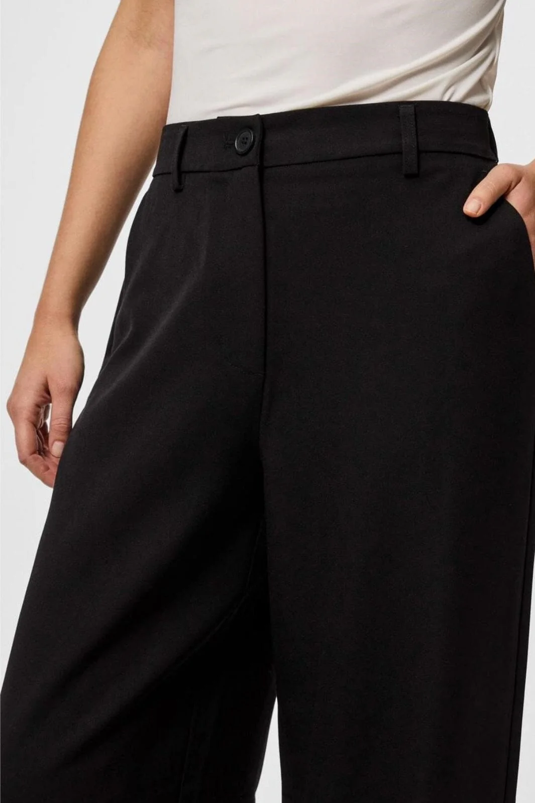 Pieces Pckamil Wide Pant 4673957 black