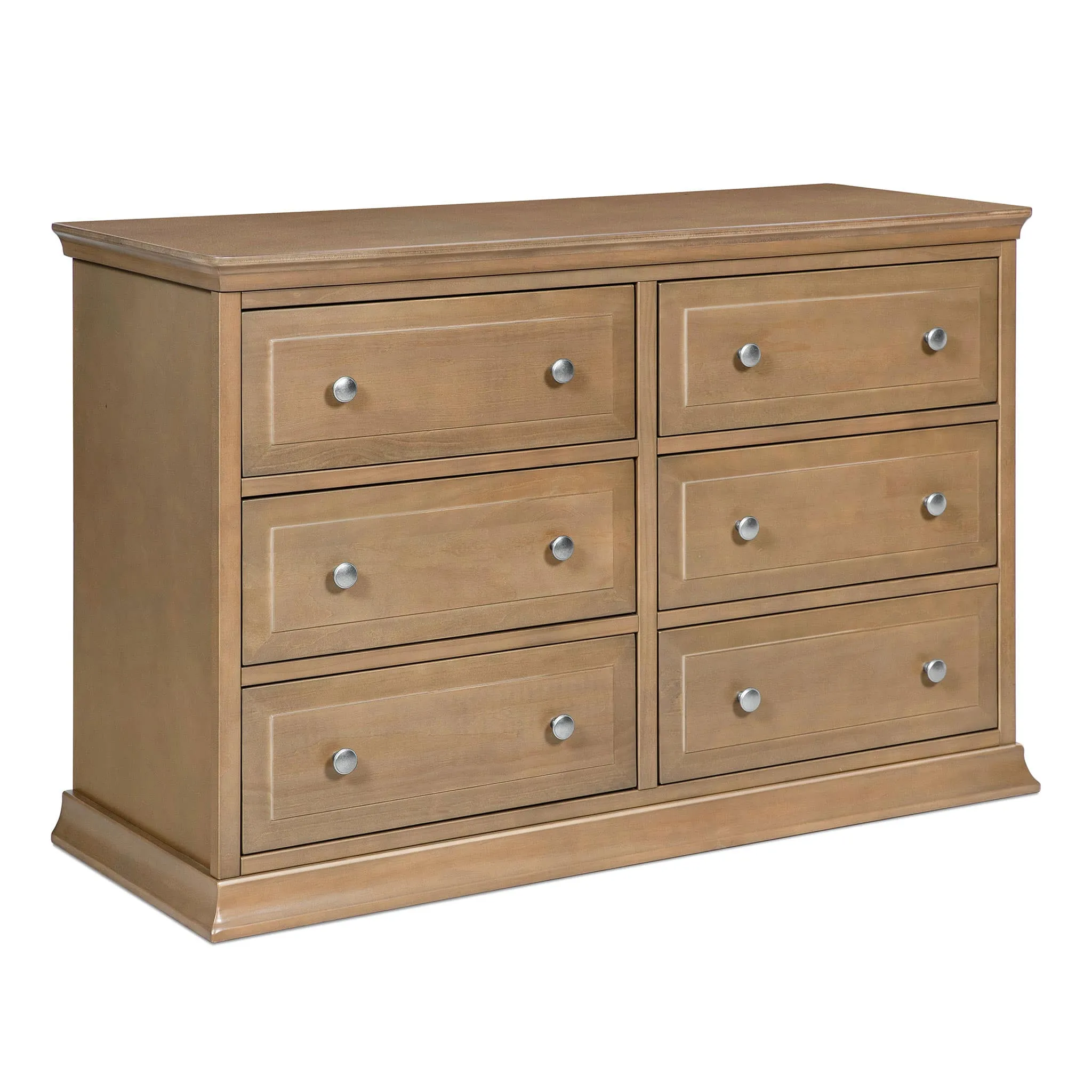 DaVinci Bureau Double 6 Tiroirs Signature Davinci - Noisette