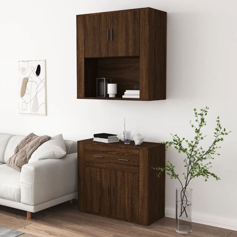 vidaXL-Hoge-kast-bewerkt-hout-bruin-eikenkleur