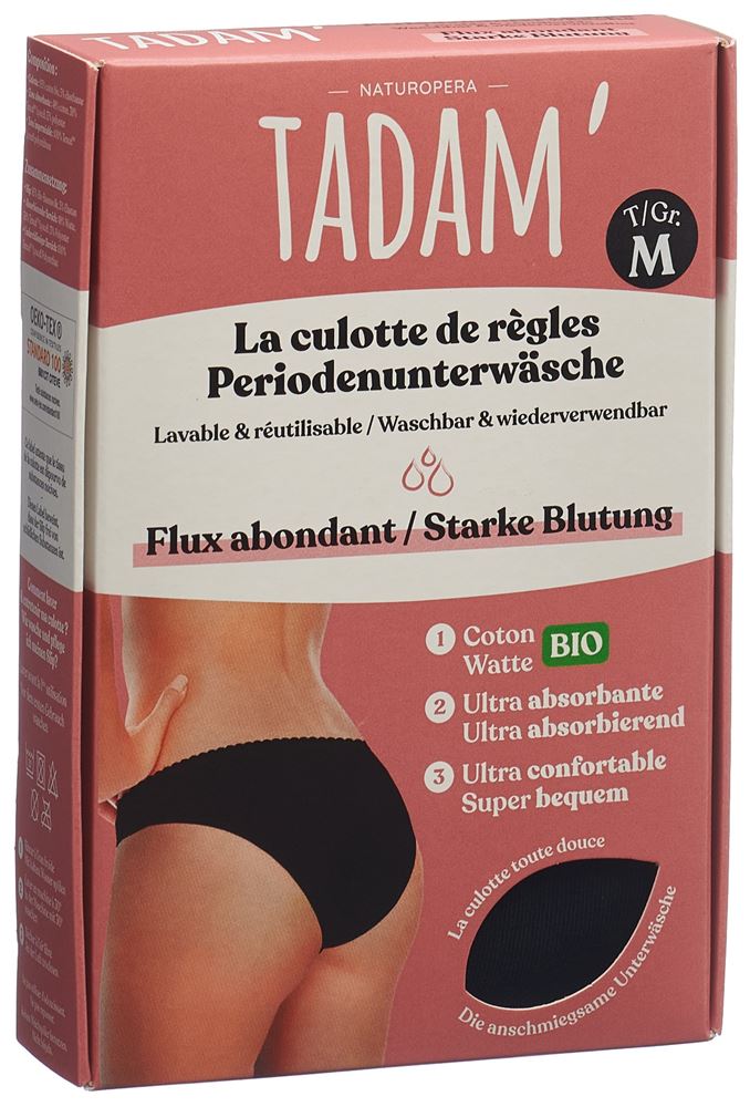 TADAM Periodenunterwäsche starke Blutung<br>1 Stück, M