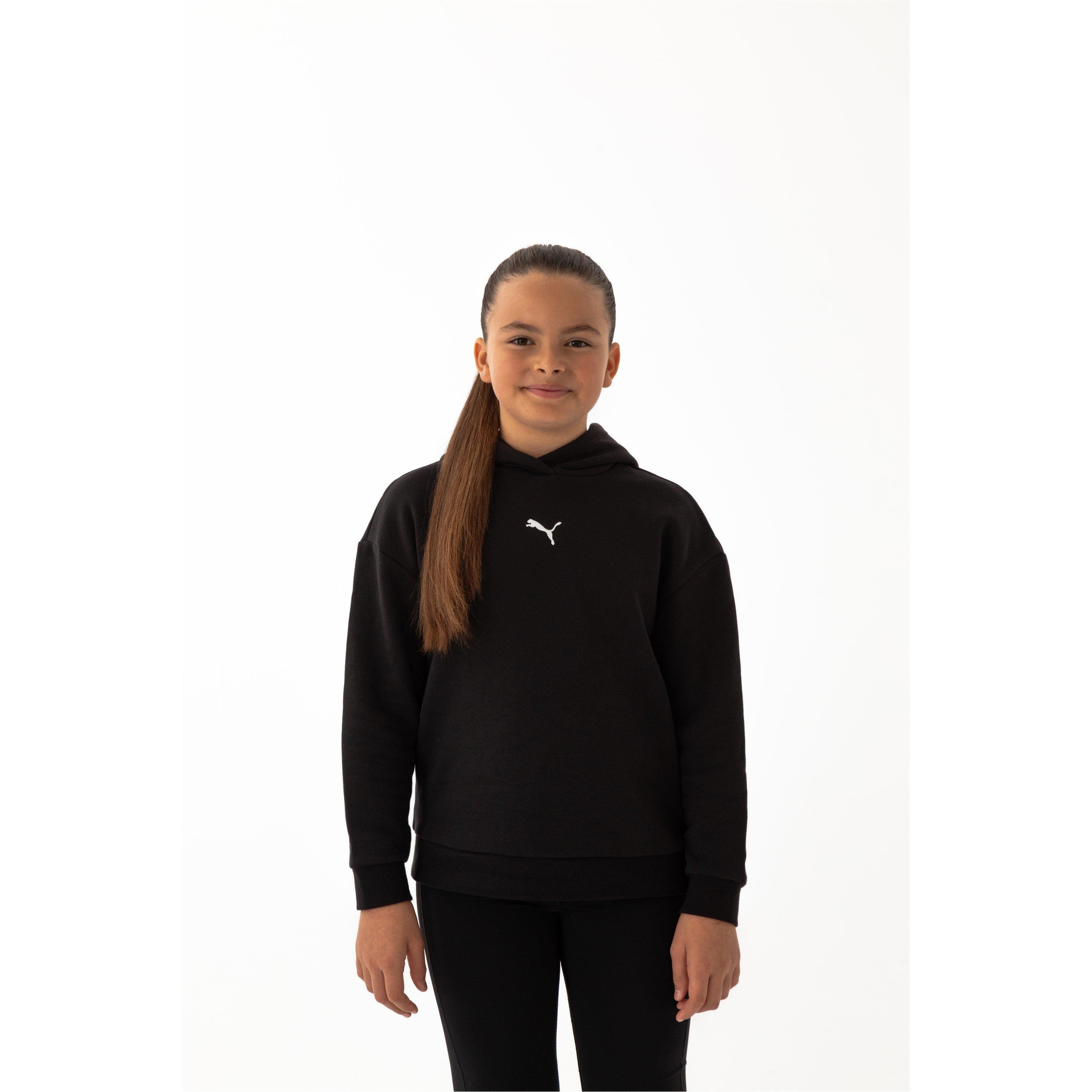 Puma ESS Contrast Fleece Hoodie Junior