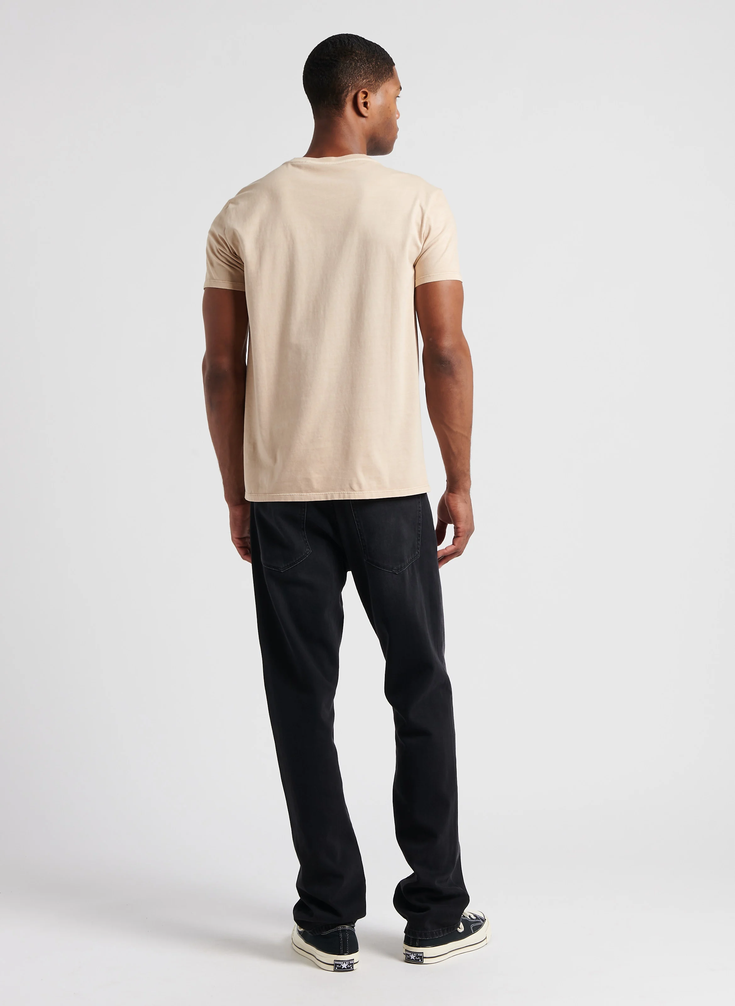 Jean regular-fit en coton | Noir