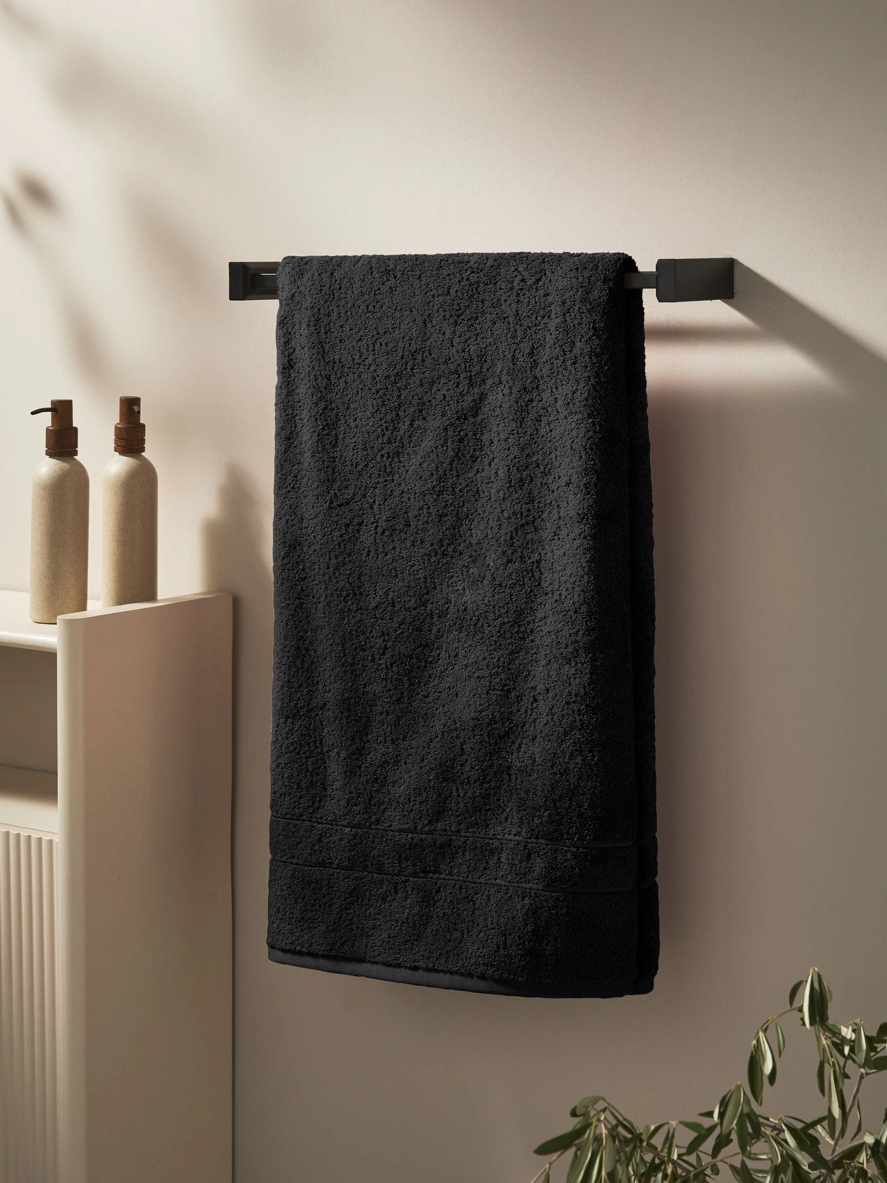 Luxe zwaargewicht handdoek van Egyptisch katoen