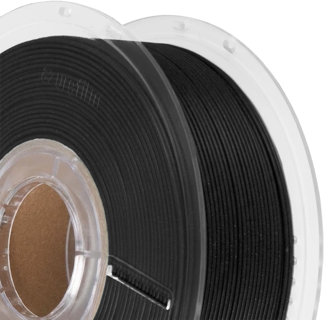 AzureFilm  PLA Galaxy Black, 1,75 mm / 1000 g    Hochwertiger Druck mit guten mechanischen Eigenschaften