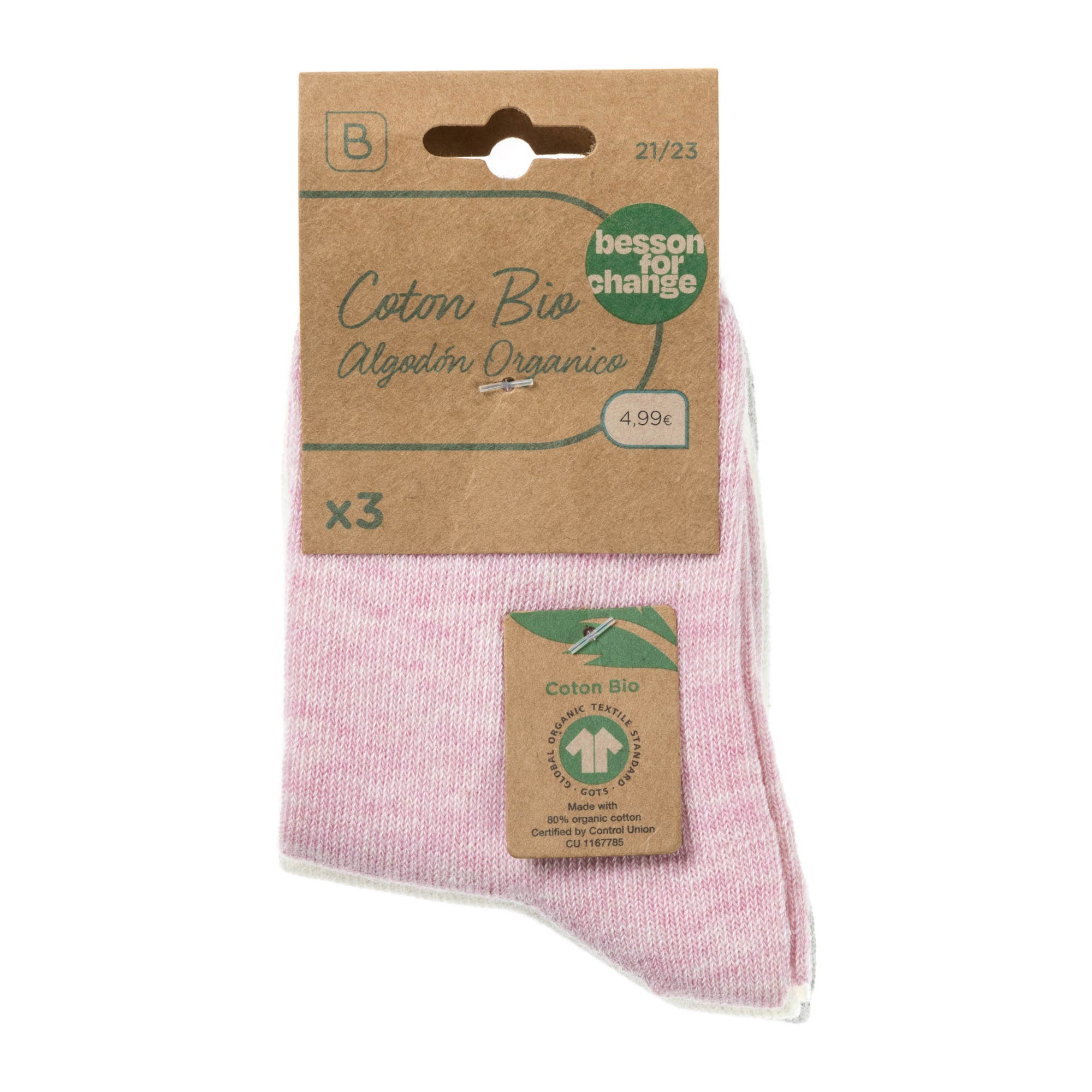 Chaussettes Enfant rose