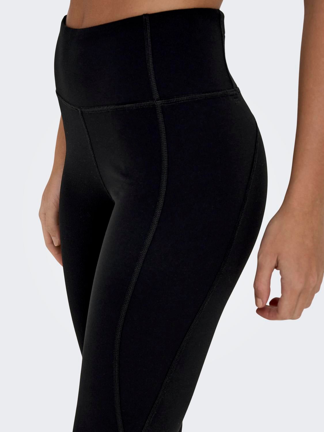 ONPRYA-ALEX-3 Hohe Taille Enger Schnitt Sportleggings Black