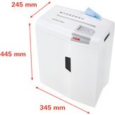 Destructeur HSM Shredstar X6 Pro - coupe micro