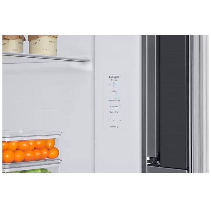 Samsung Side-by-Side RH6ACG892DS9EG Edelstahl Look - Festwasseranschluss