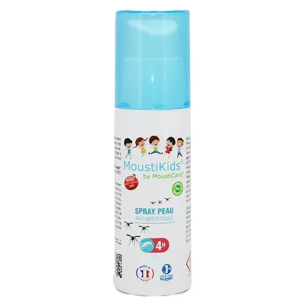 Mousticare MoustiKids Spray Peau Anti-Moustiques Enfant 30ml