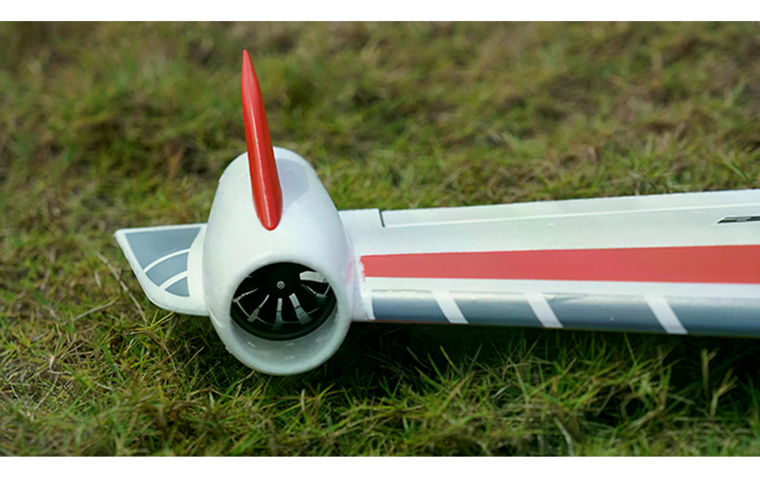 Nurflügler XFly Eagle Twin 40 mm EDF, 1019 mm Rot, PNP<br>2-Motoriger Impeller Nurflügler