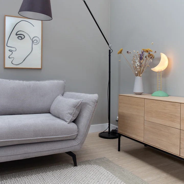 Nuuck - Kvinde Sofa 3-Sitzer, natur