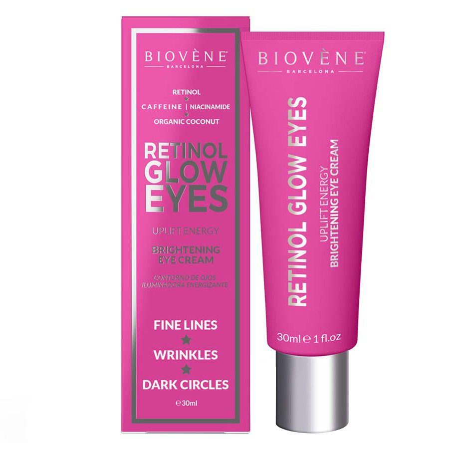 Biovène Retinol Glow Eyes Uplift Energy Brightening Eye Cream 30ml