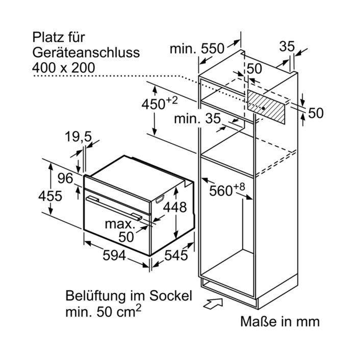 Siemens Einbau-Mikrowelle m. Dampfgarer iQ700 CP565AGS0