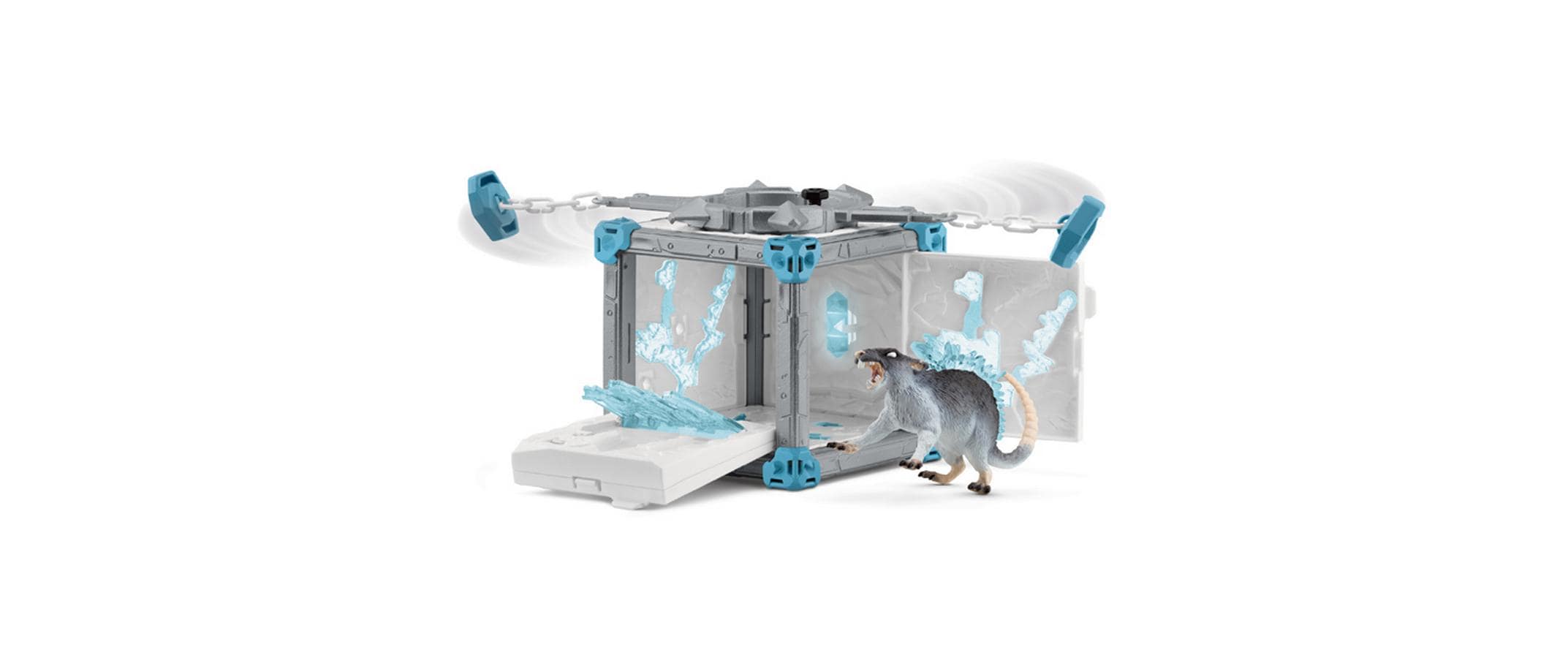 Spielfigurenset BattleCave EisratteDetailreiches Spielset für spannende Abenteuer