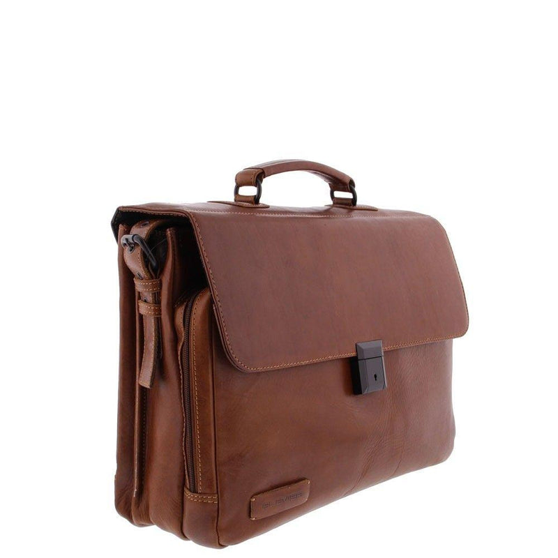 Plevier Morse Laptoptas 15.6 inch Bruin