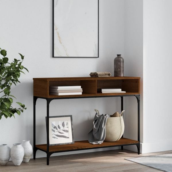 Consola de Entrada Larice de 100 cm Nogueira Design Minimalista