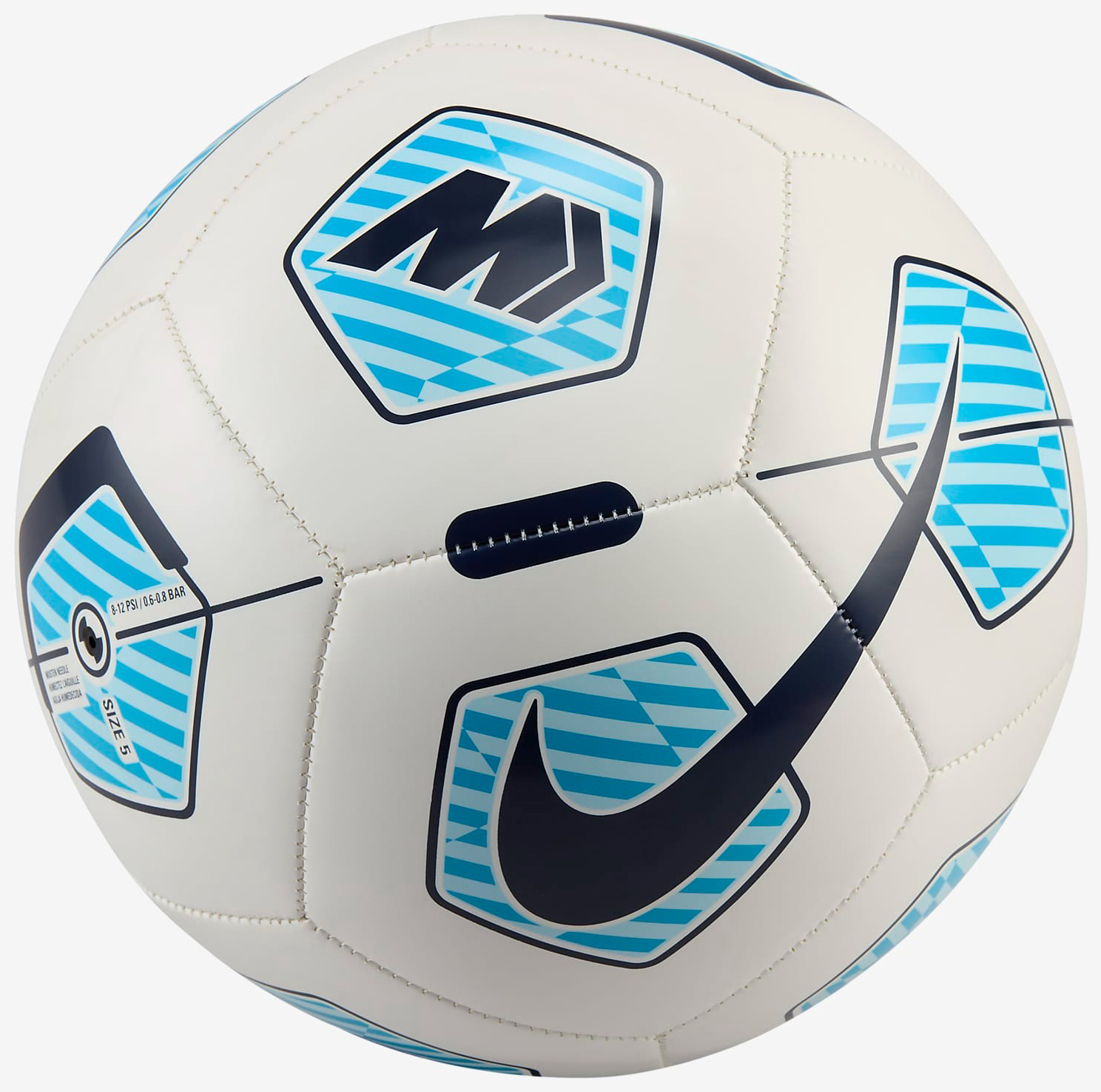 Mercurial Fade 100/White/Blue Fury/Blackened Blue