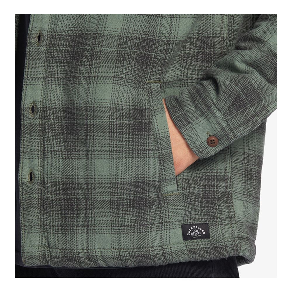 Quiksilver CAMUS - Surchemise Homme laurel wreath