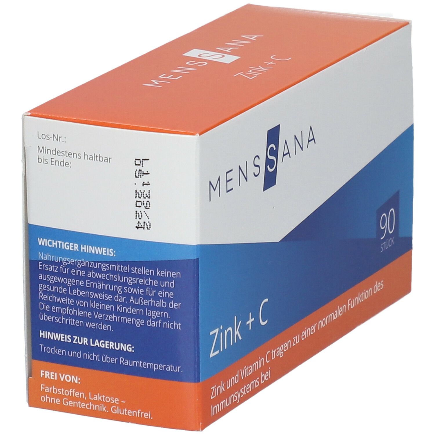 MENSSANA Zink + C