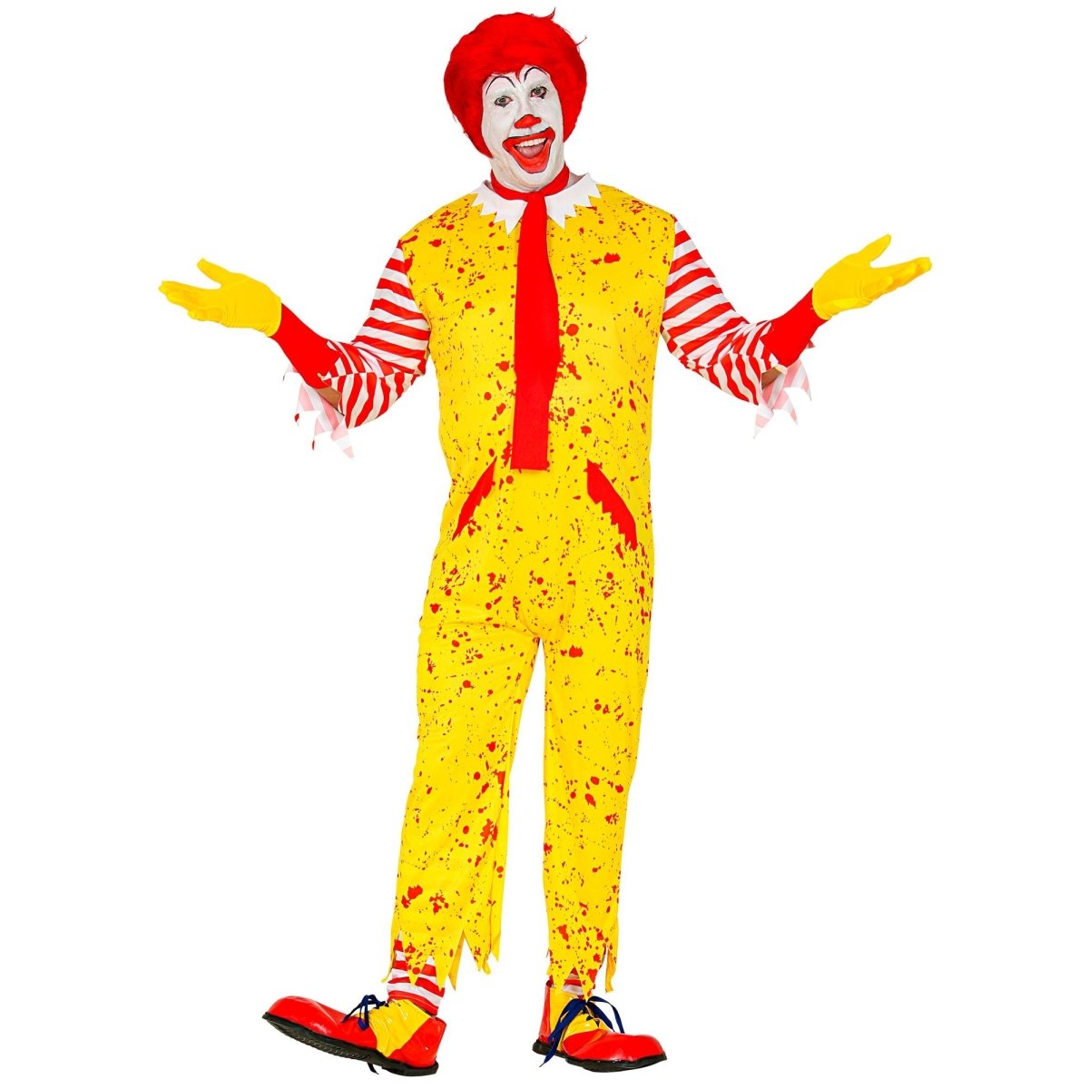 Halloween Kostuum Geel Heren Clown