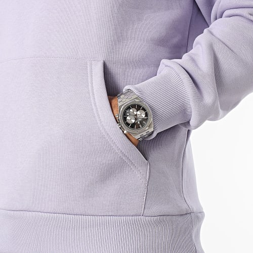 Sweat Capuche Lilas