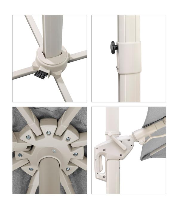 Schneider Ampelschirm Rhodos Twist Comfy,
