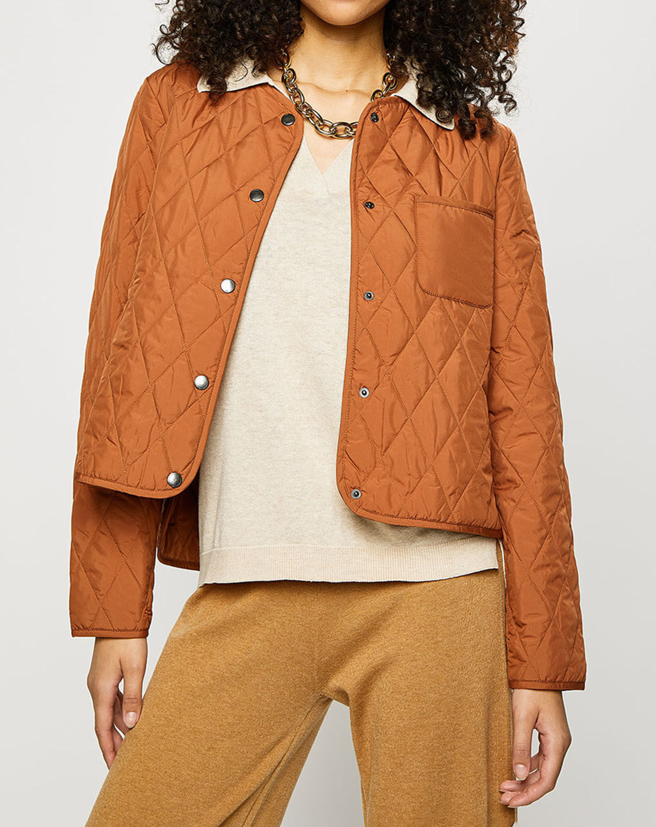Esprit Blouson court matelassé collection EDC by Esprit camel