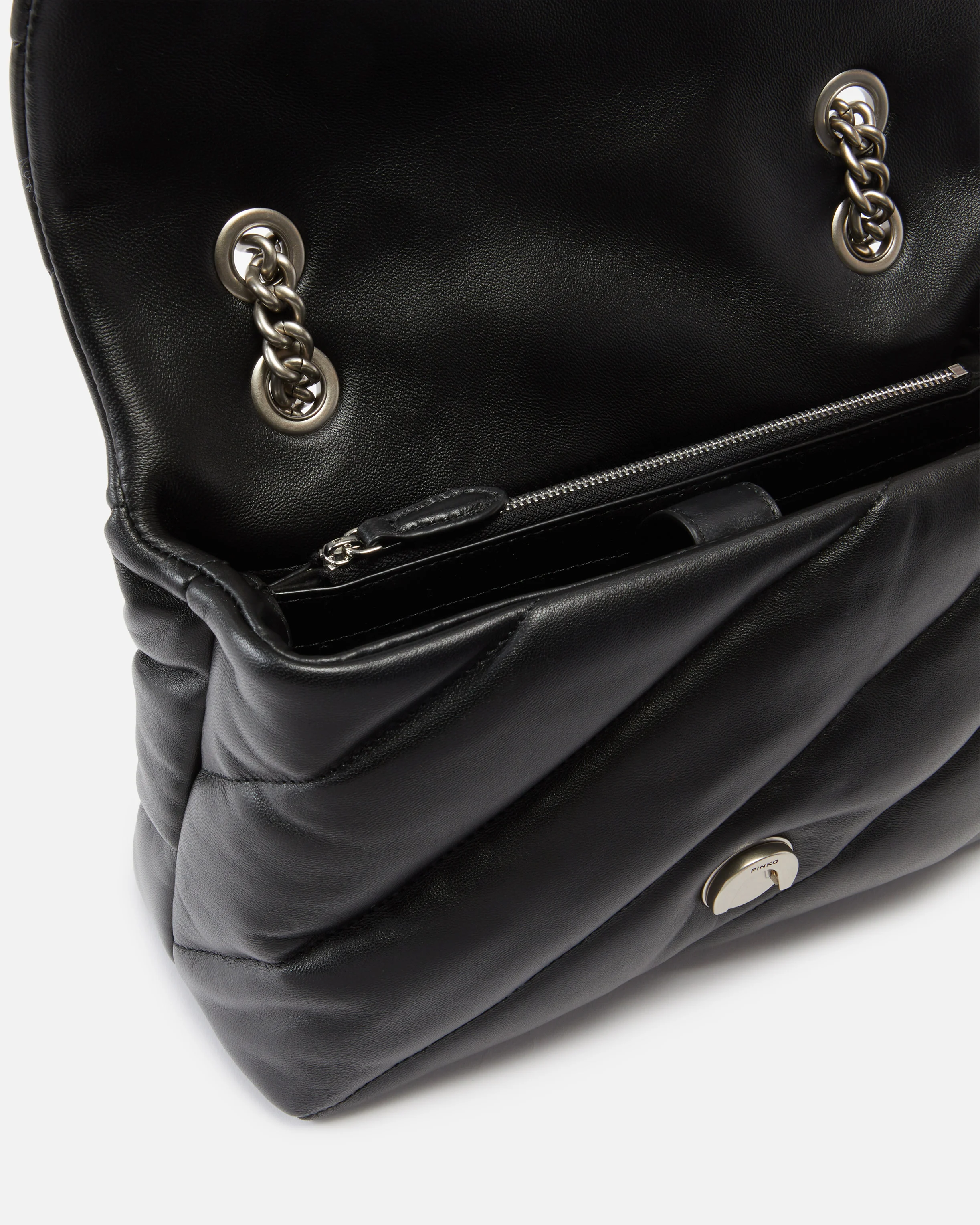 Classic love bag puff maxi quilt | Noir