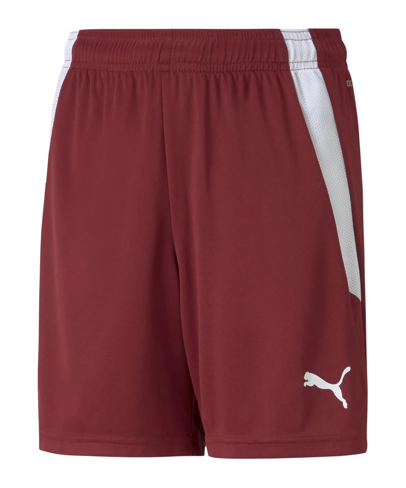 PUMA teamLIGA Short Kids Rot Weiss F09