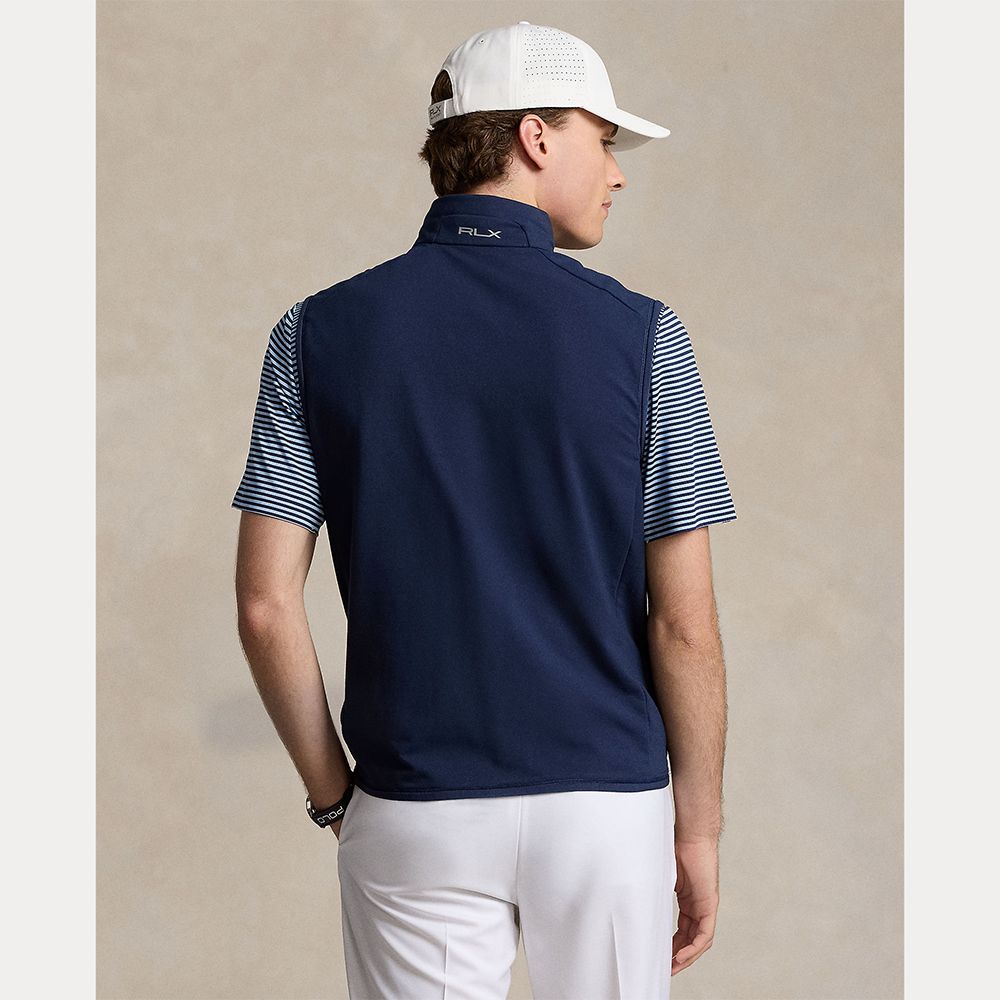 Hybrid Full-Zip Vest Herre Navy