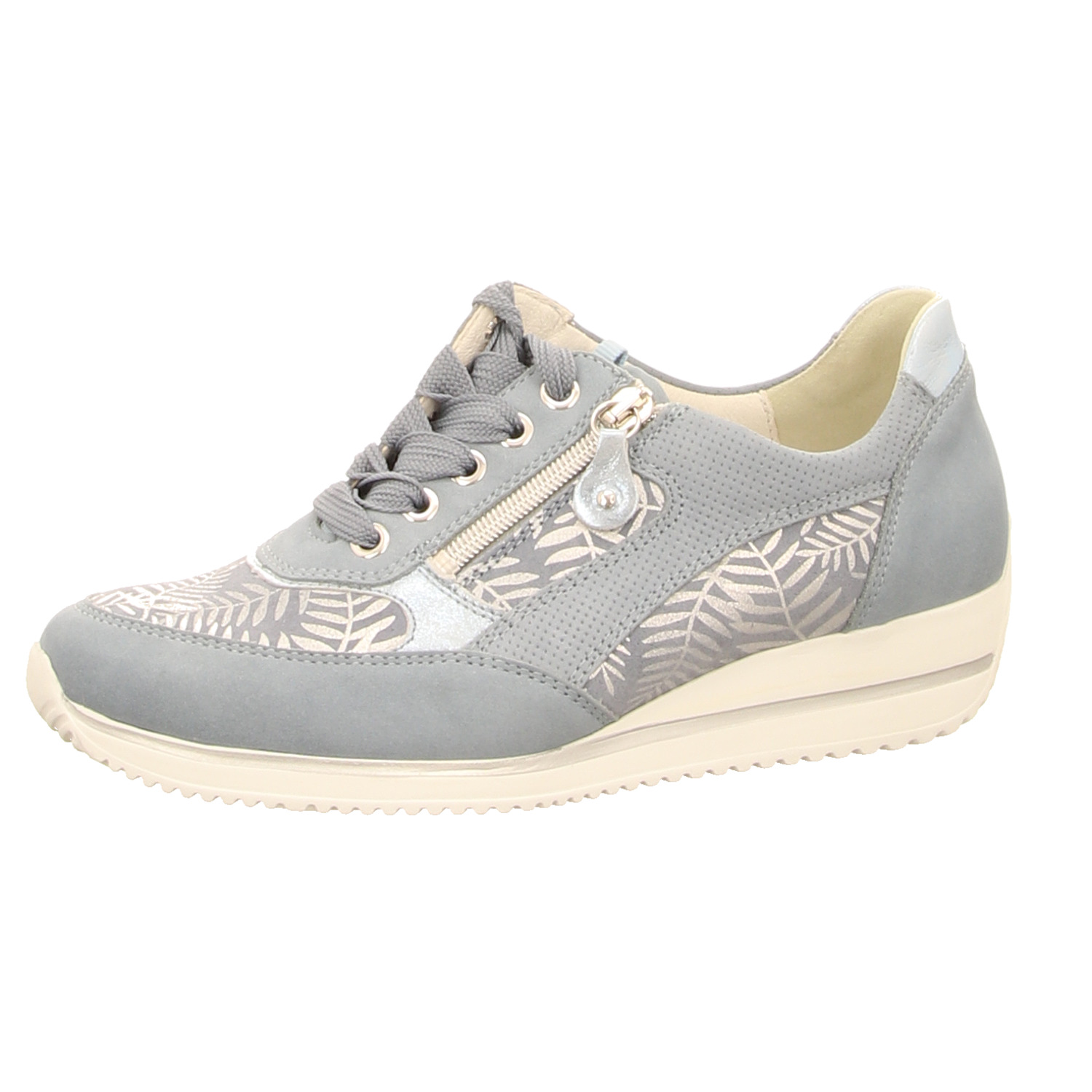 Lugina Schnürhalbschuh blau