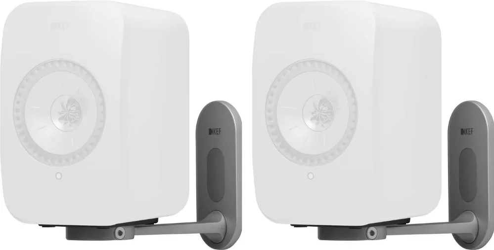 KEF B1 Silver (la paire) Supports pour enceintes